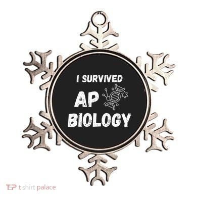 I Survived Ap Biology Ap Bio Exam Ornament