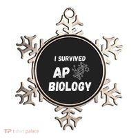 I Survived Ap Biology Ap Bio Exam Ornament thumb 0
