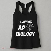 I Survived Ap Biology Ap Bio Exam Women's Tank Top thumb 3