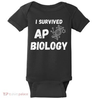 I Survived Ap Biology Ap Bio Exam Baby Bodysuit