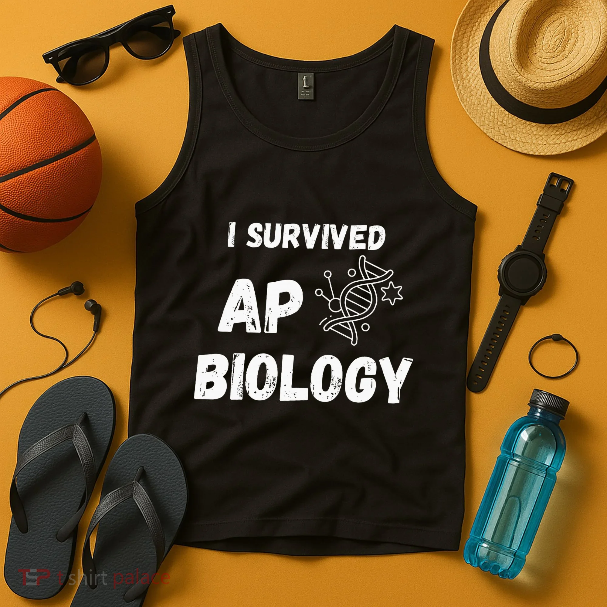 I Survived Ap Biology Ap Bio Exam Tank Top