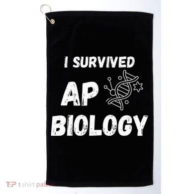I Survived Ap Biology Ap Bio Exam Golf Towel
