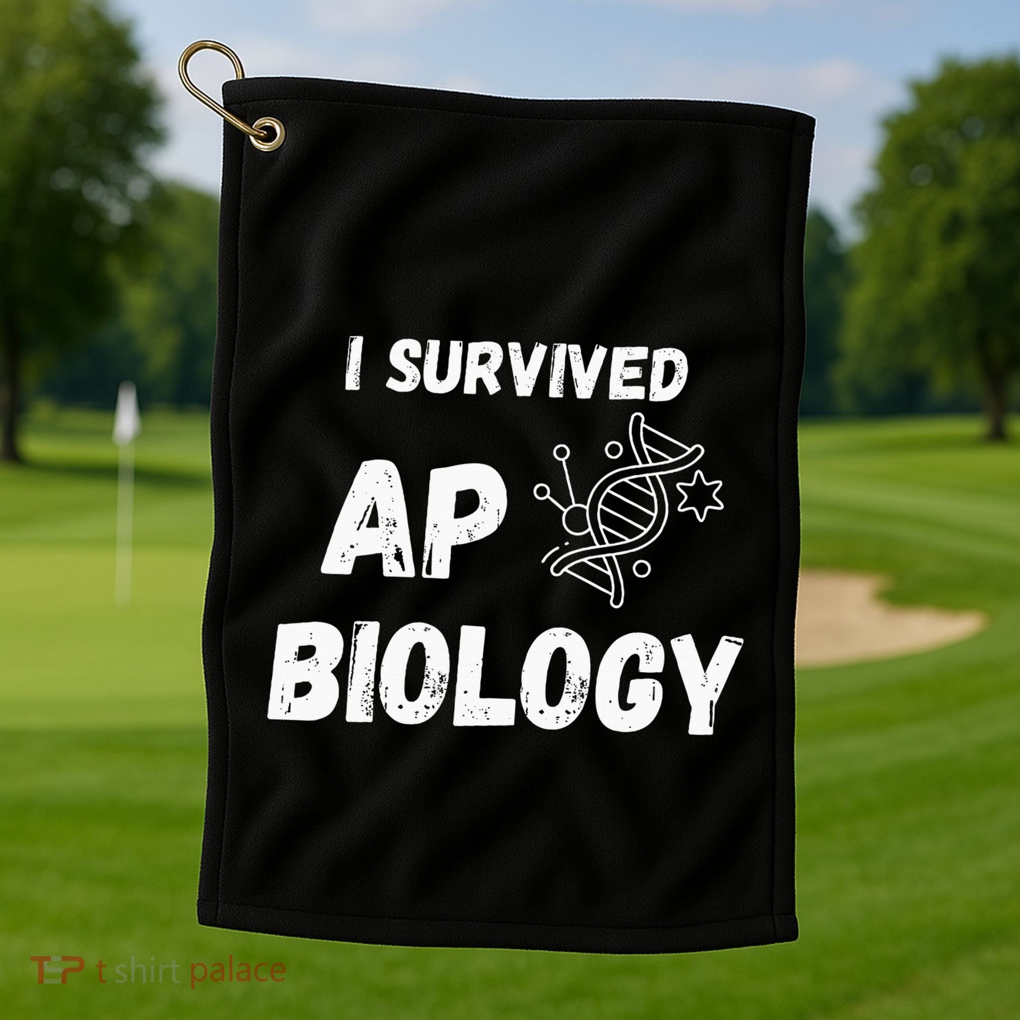 I Survived Ap Biology Ap Bio Exam Golf Towel
