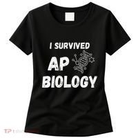 I Survived Ap Biology Ap Bio Exam Women's T-Shirt thumb 0