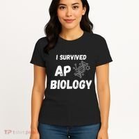 I Survived Ap Biology Ap Bio Exam Women's T-Shirt thumb 4