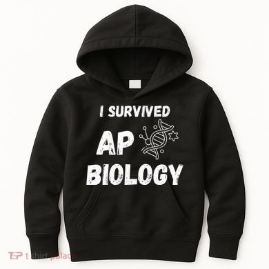 I Survived Ap Biology Ap Bio Exam Kids Hoodie