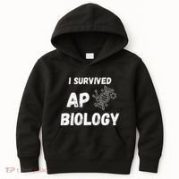 I Survived Ap Biology Ap Bio Exam Kids Hoodie thumb 0