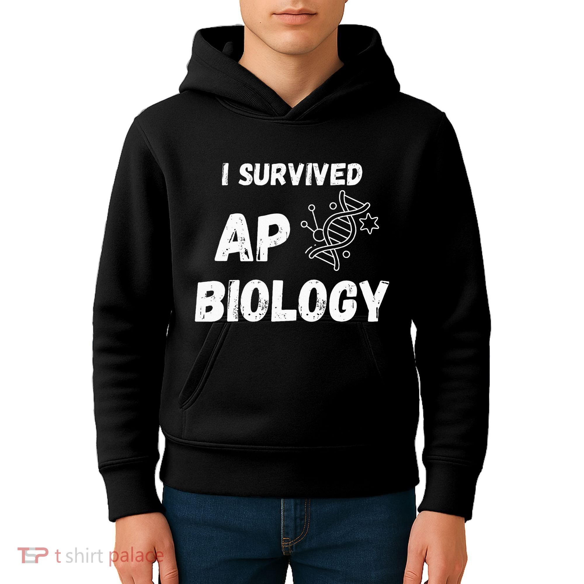 I Survived Ap Biology Ap Bio Exam Kids Hoodie