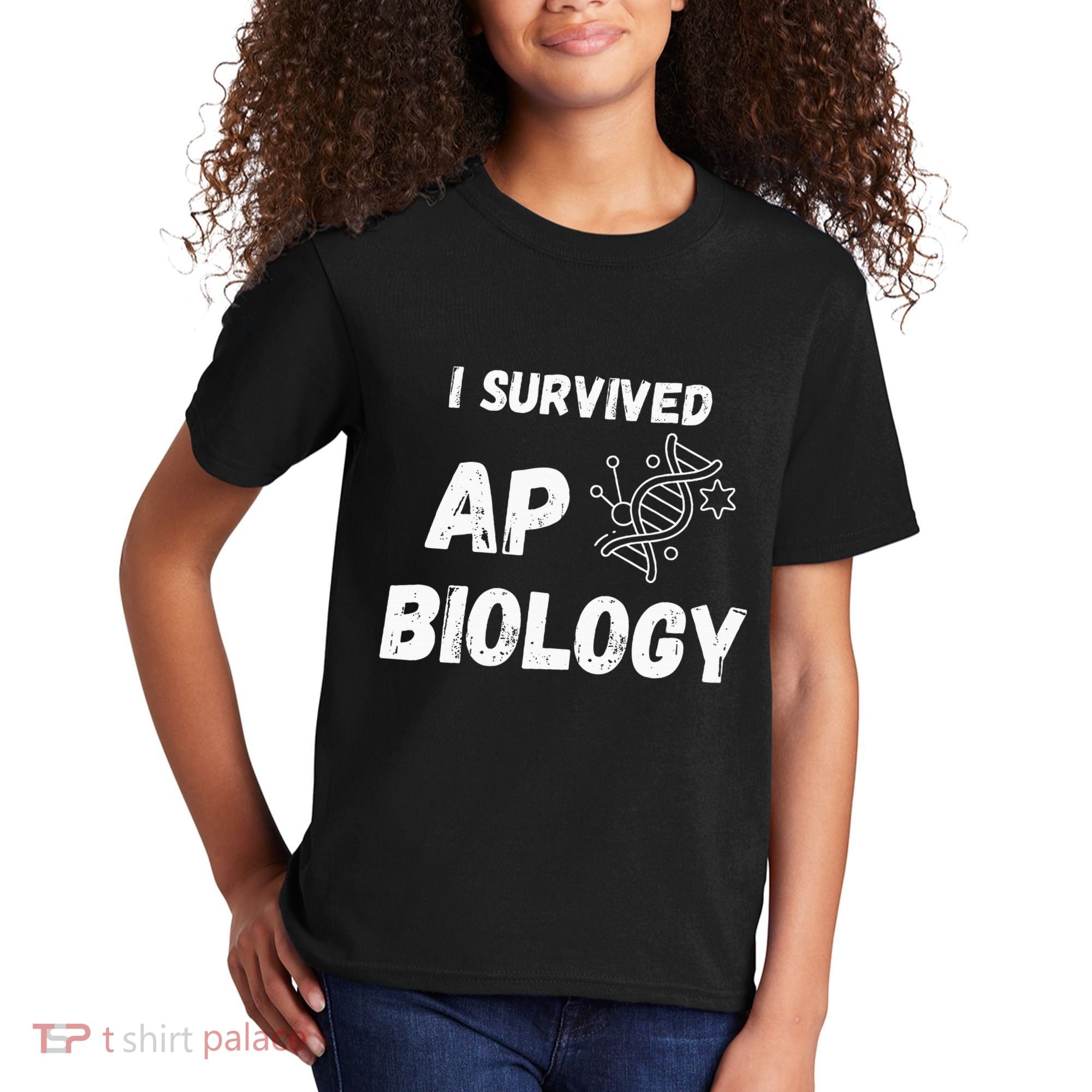 I Survived Ap Biology Ap Bio Exam Kids T-Shirt