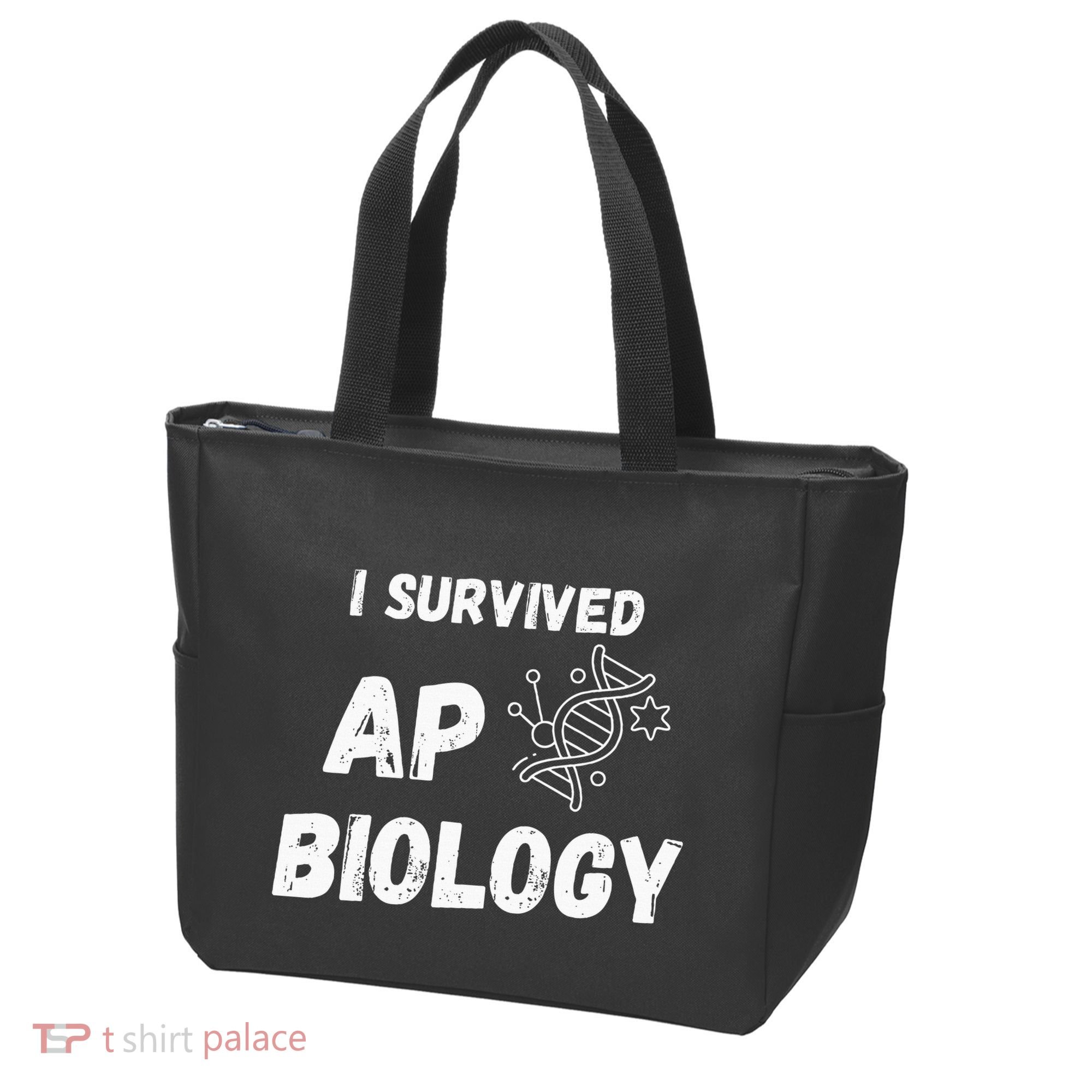 I Survived Ap Biology Ap Bio Exam Tote Bag