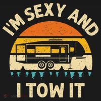 Im Sexy And I Tow It Camper RV Hoodie thumb 7