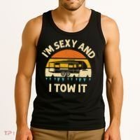 Im Sexy And I Tow It Camper RV Tank Top thumb 3