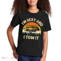 Im Sexy And I Tow It Camper RV Kids T-Shirt thumb 2
