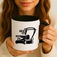 IM Sexy And I Mow It Coffee Mug thumb 3