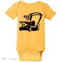 IM Sexy And I Mow It Baby Bodysuit thumb 0