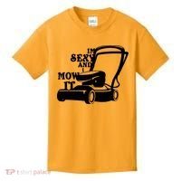IM Sexy And I Mow It Kids T-Shirt thumb 0