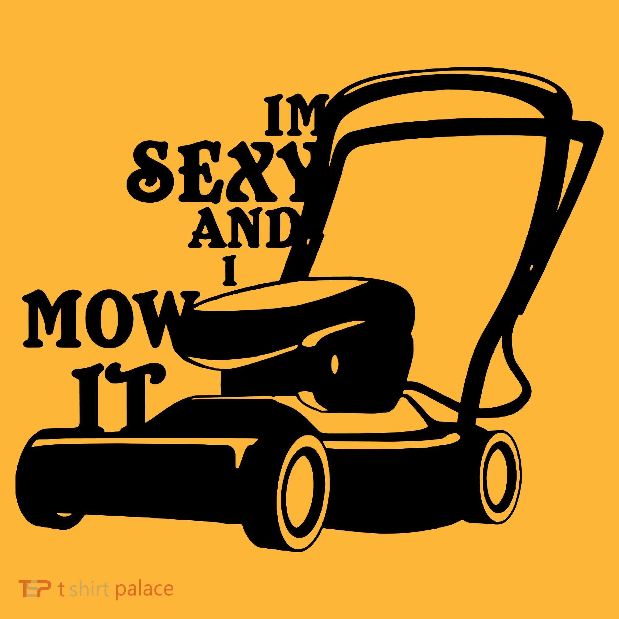 IM Sexy And I Mow It Kids T-Shirt