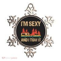 IM Sexy And I Tow It Bigfoot Camp Trees Hike Hiking Camping Ornament thumb 0