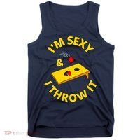 I'm Sexy And I Throw It Cornhole Bean Bag Sacks Corn Hole Premium Tank Top thumb 0