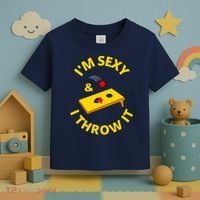 I'm Sexy And I Throw It Cornhole Bean Bag Sacks Corn Hole Premium Toddler T-Shirt thumb 3