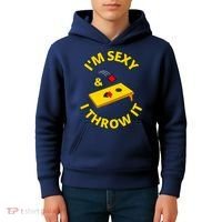 I'm Sexy And I Throw It Cornhole Bean Bag Sacks Corn Hole Premium Kids Hoodie thumb 4