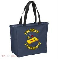 I'm Sexy And I Throw It Cornhole Bean Bag Sacks Corn Hole Premium Tote Bag thumb 2