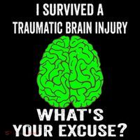 I Survived A Traumatic Brain Injury Whats Your Excuse Women's Long Sleeve Shirt thumb 2
