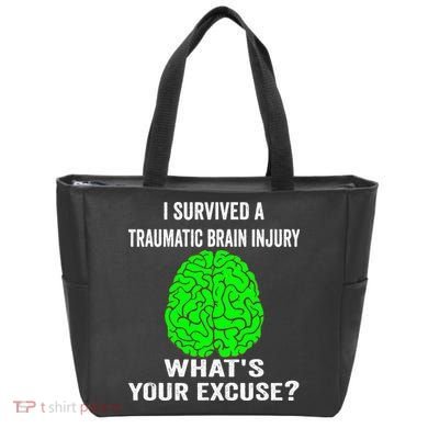 I Survived A Traumatic Brain Injury Whats Your Excuse Tote Bag