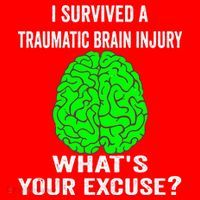 I Survived A Traumatic Brain Injury Whats Your Excuse Santa Hat thumb 1