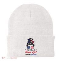 I'm Still A Trump Girl I Make No Apologies Beanie thumb 0