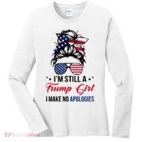 I'm Still A Trump Girl I Make No Apologies Women's Long Sleeve Shirt thumb 0