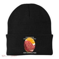 I Survived Angels Landing Hike Zion National Park Utah Beanie thumb 0