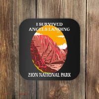 I Survived Angels Landing Hike Zion National Park Utah Coaster thumb 0