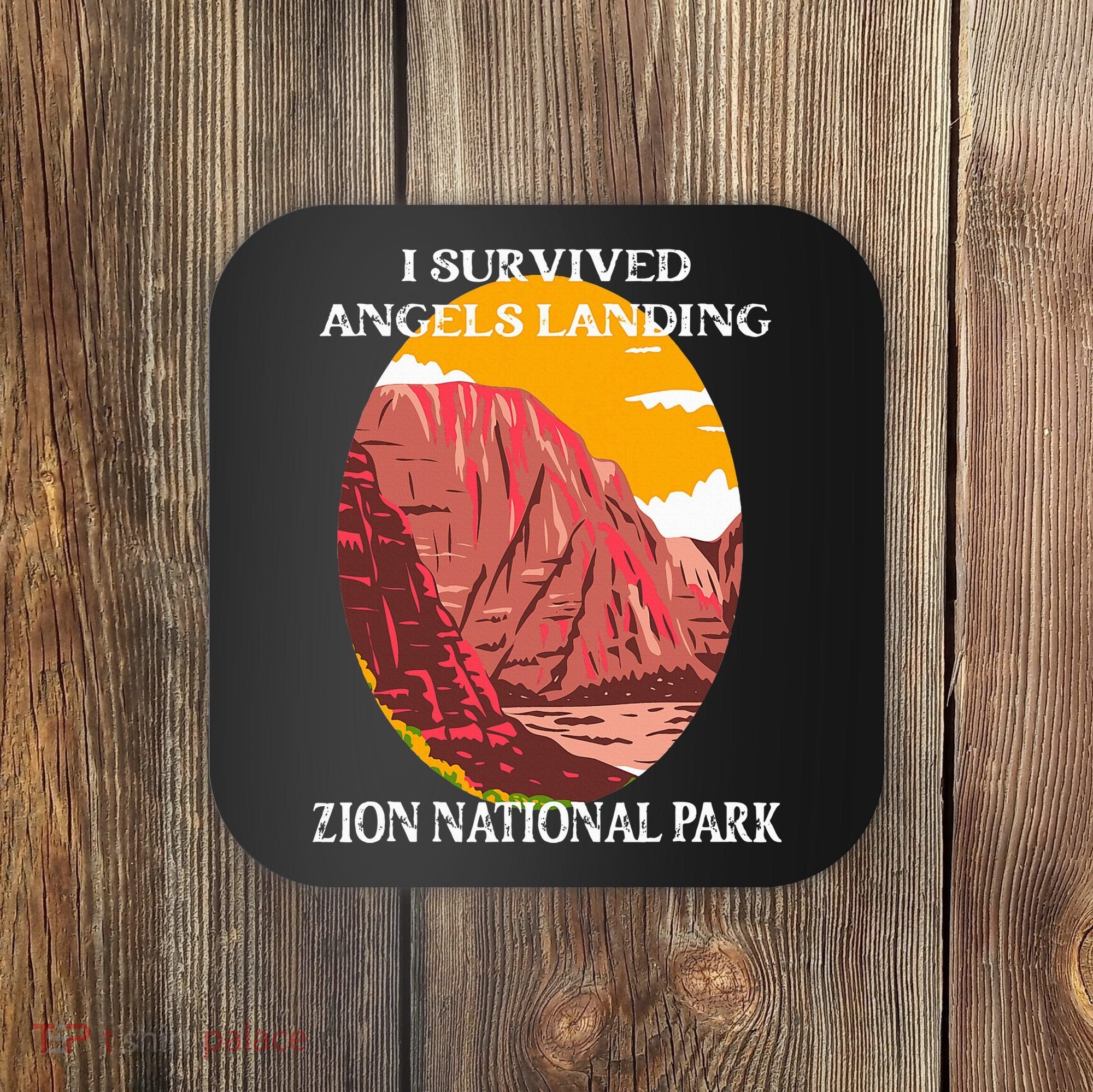 I Survived Angels Landing Hike Zion National Park Utah Coaster