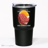 I Survived Angels Landing Hike Zion National Park Utah Tumbler thumb 0