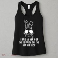 I Said A Hip Hop The Hippity To The Hip Hip Hop Easter Women's Tank Top thumb 3