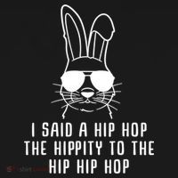 I Said A Hip Hop The Hippity To The Hip Hip Hop Easter Toddler Hoodie thumb 2