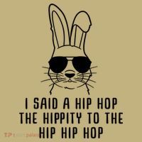 I Said A Hip Hop The Hippity To The Hip Hip Hop Easter Hoodie thumb 2