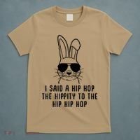 I Said A Hip Hop The Hippity To The Hip Hip Hop Easter T-Shirt thumb 5