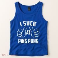 I Suck At Ping Pong Sarcastic Ping Pong Loser Gift Tank Top thumb 2