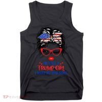 I'm Still A Trump Girl, I Make No Apologies Trump 2024 Tank Top thumb 0