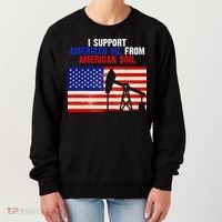 I Support American Oil From American Soil USA Women's Sweatshirt thumb 0