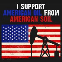 I Support American Oil From American Soil USA Toddler Hoodie thumb 2