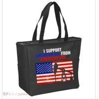 I Support American Oil From American Soil USA Tote Bag thumb 2