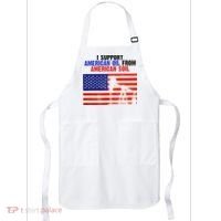 I Support American Oil From American Soil USA Apron thumb 0