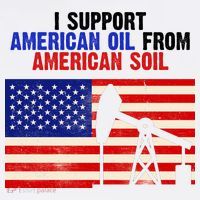 I Support American Oil From American Soil USA Women's Tank Top thumb 5