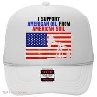 I Support American Oil From American Soil USA Hat thumb 0