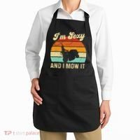 Im Sexy And I Mow It Landscaper Lawn Trimmer Landscaping Apron thumb 2