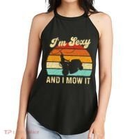 Im Sexy And I Mow It Landscaper Lawn Trimmer Landscaping Women's Perfect Tri Rocker Tank thumb 2