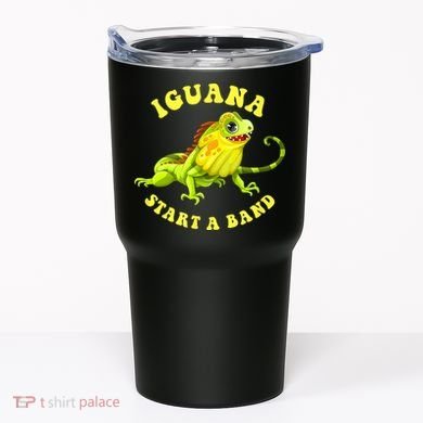 Iguana Start A Band Play On Words Pun Tumbler